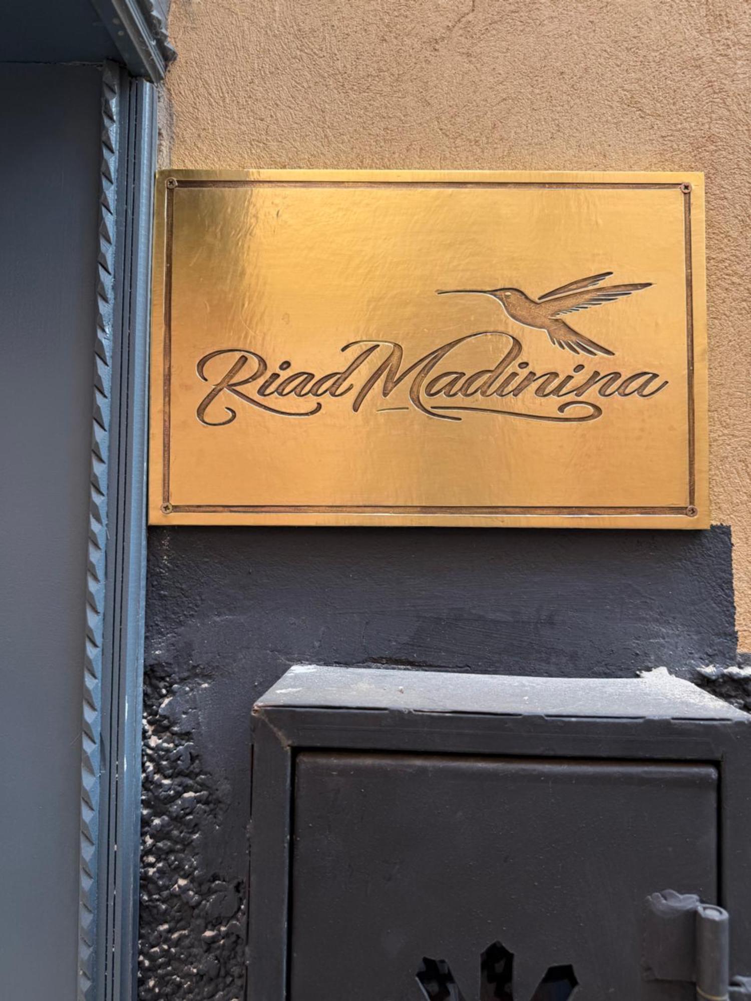 Riad Madinina Marakéš Exteriér fotografie